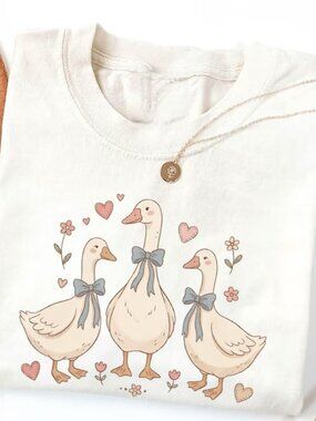 Cute Goose Shirt, Farm Animal Tee, Funny Goose Shirt